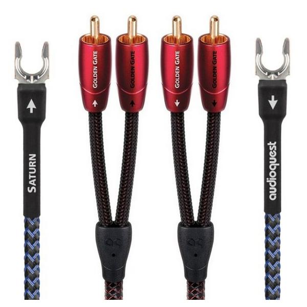 Фонокабель AudioQuest Turntable Golden Gate 2RCA-2RCA 1.5 m
